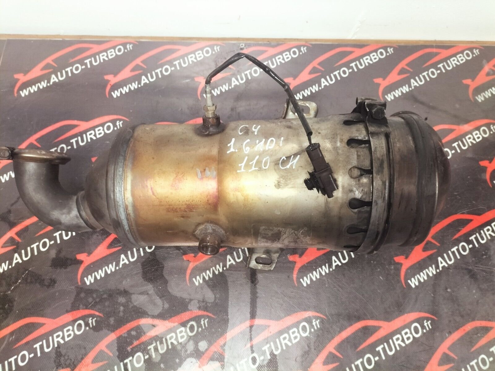 KIT ECHAPPEMENT FAP CATALYSEUR PSA  1.6 HDI 110 CH TRPSA K497