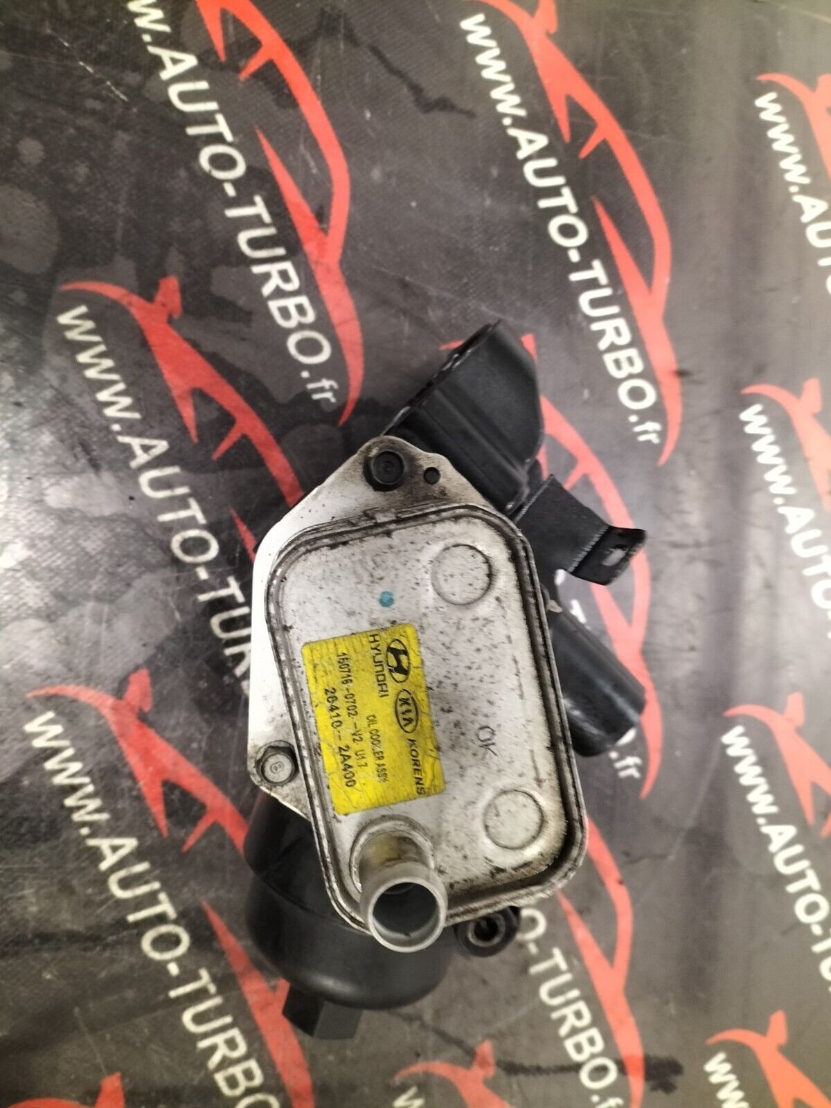 REFROIDISSEUR FILTRE A HUILE  KIA OPTIMA 1.7 CRDI CAT 26400-2A900