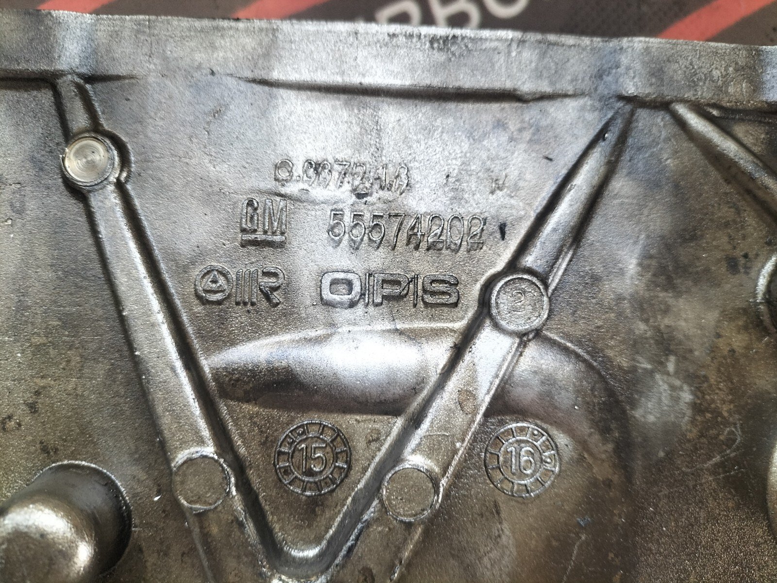 CACHE COUVERCLE DISTRIBUTION OPEL 1.6 CDTI B16DTH LVL 555574202 , 55491465