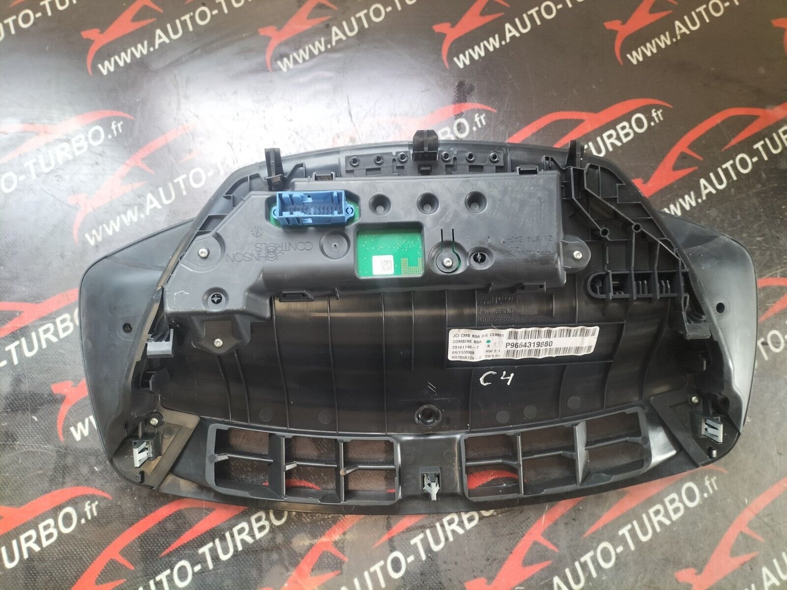 BLOC COMPTEUR DE VITESSE ELECTRONIQUE CITROEN C4 P9664319880, W002096695
