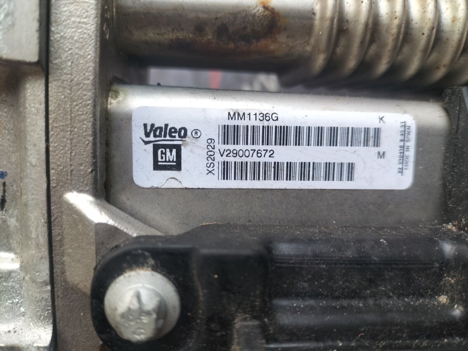 VANNE EGR REFROIDISSEUR EGR OPEL ASTRA K/ ZAFIRA C/INSIGNIA 1.6 CDTI 55570005