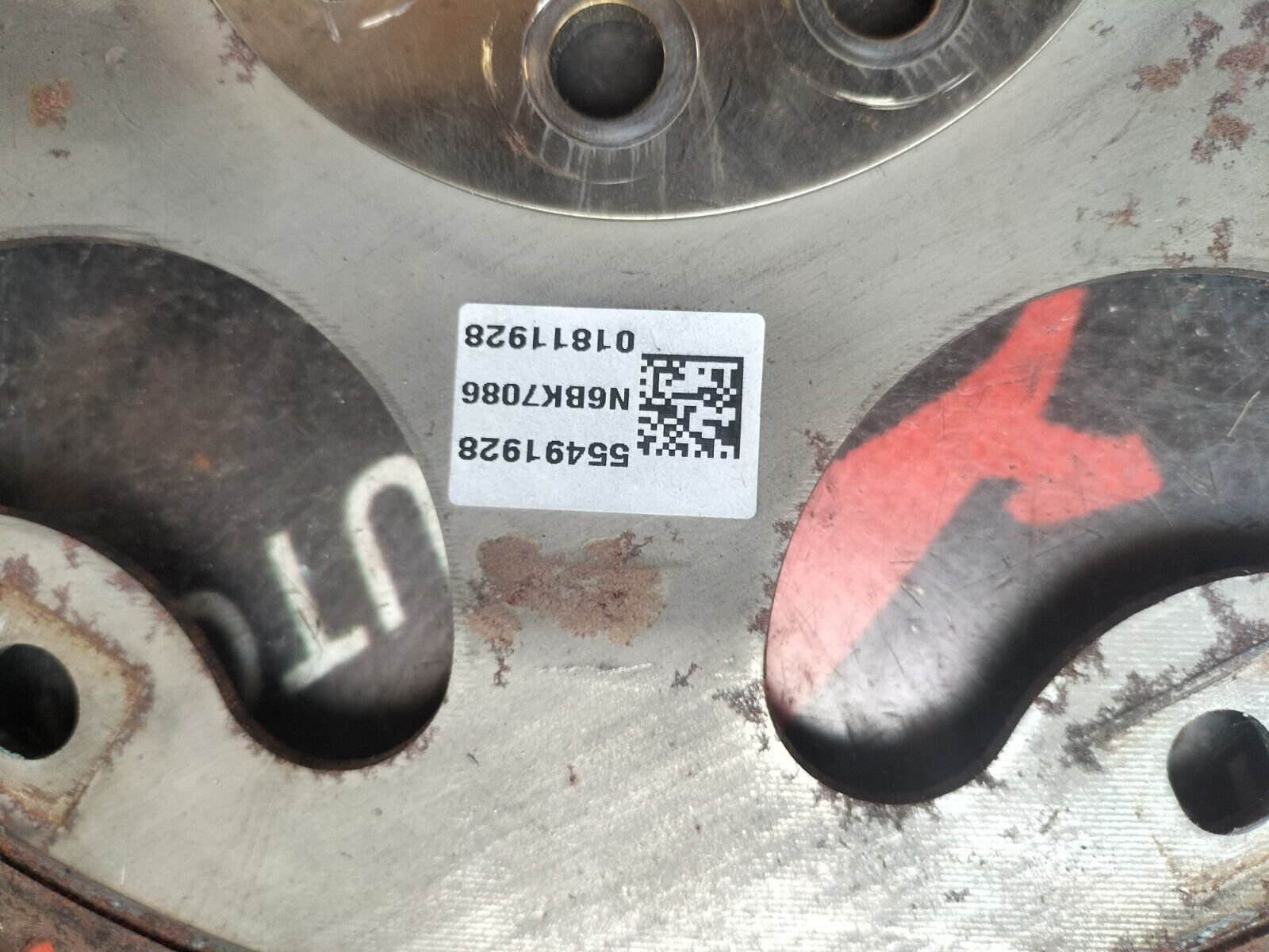 VOLANT MOTEUR BOITE AUTOMATIQUE OPEL INSIGNIA 1.6 CDTI 55491928