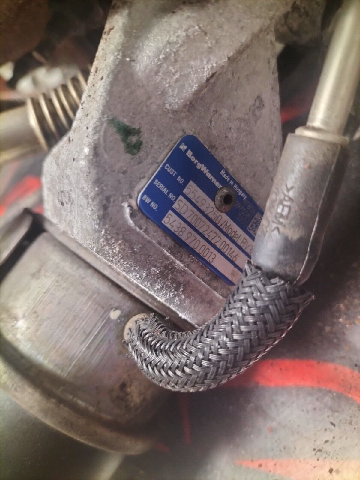 TURBOCOMPRESSEUR   OPEL MOKKA/ZAFIRA/INSIGNIA 1.6 CDTI  54389700013   55493250