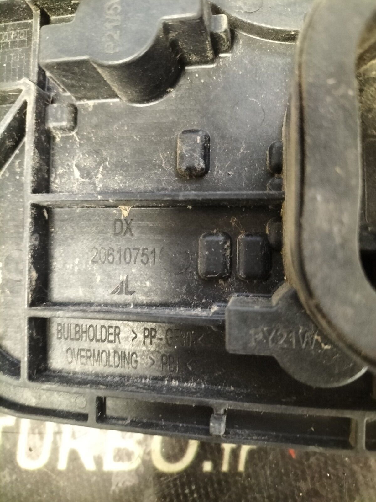 PLATINE DE FEU ARRIERE DROITE PEUGEOT BOXER CITROEN JUMPER 20610751