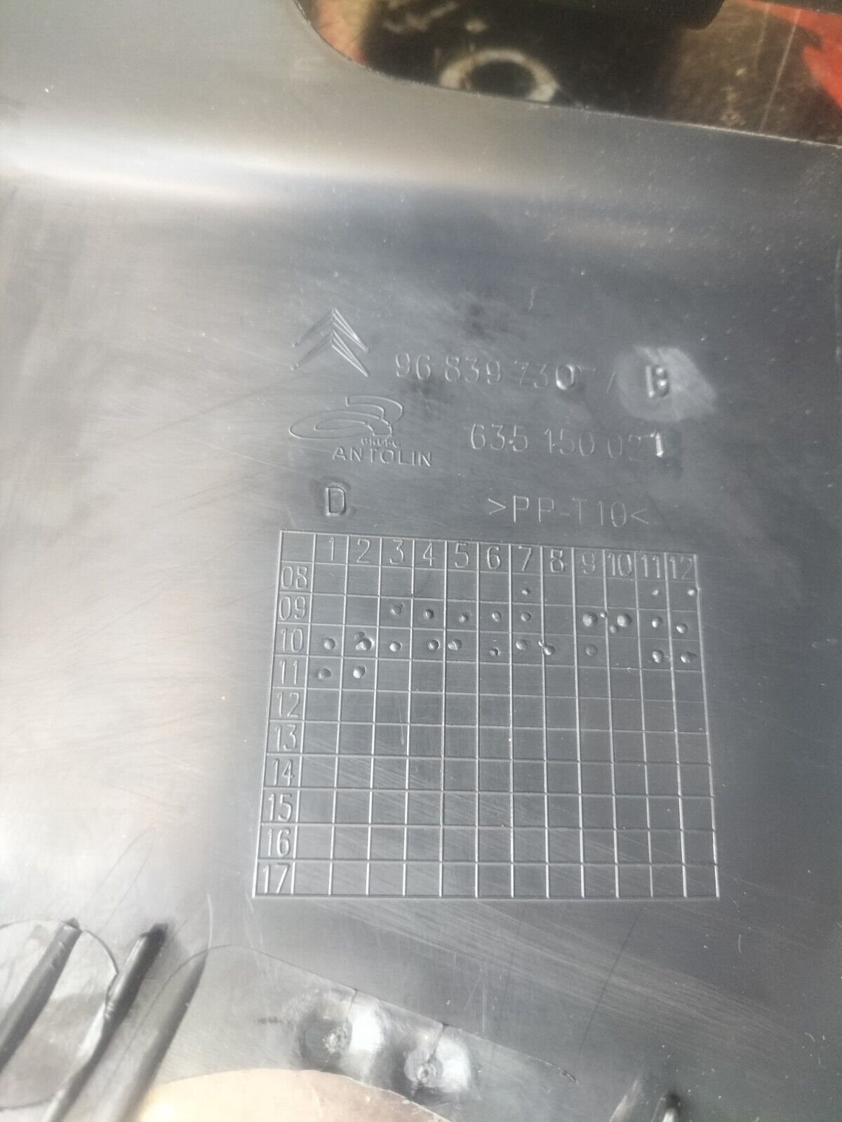 CEINTURE DE SECURITE ARRIERE DROIT CITROEN DS3 34088581A00