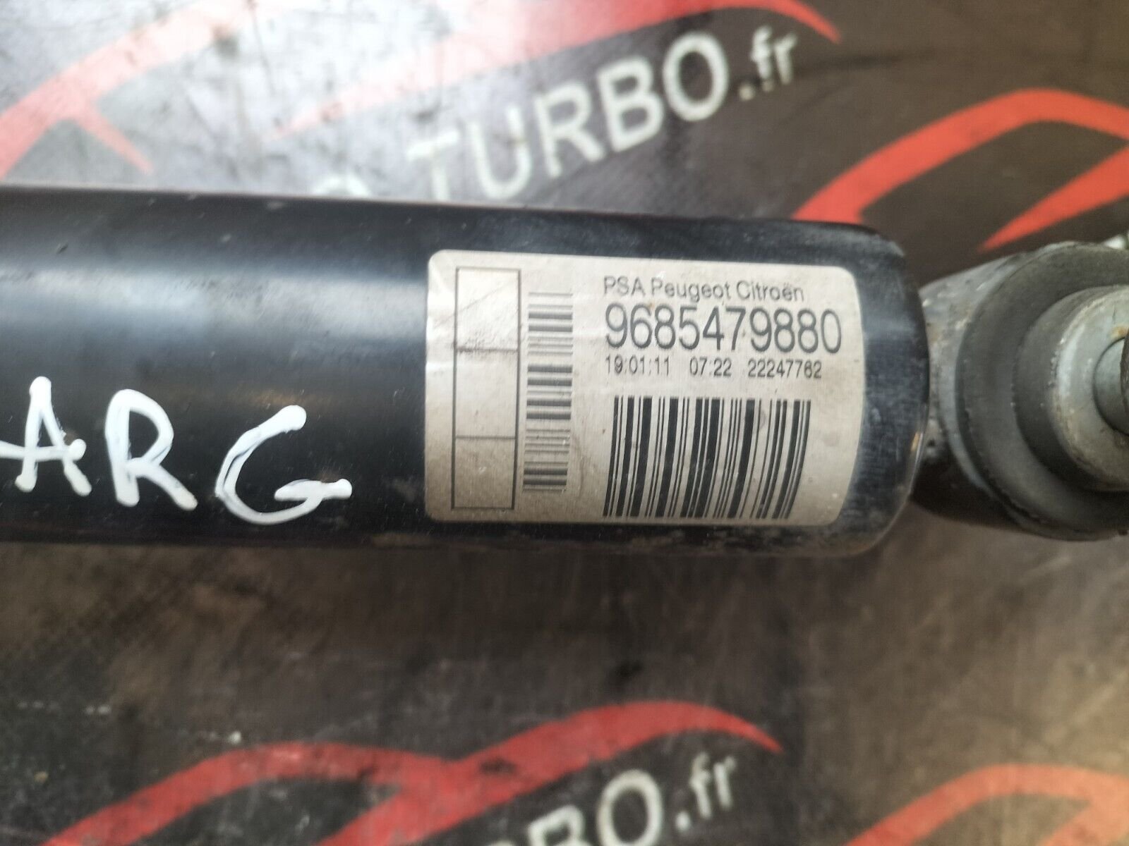 AMORTISSEUR ARRIERE GAUCHE CITROEN DS3  1.6 THP 156 CH 9685479880