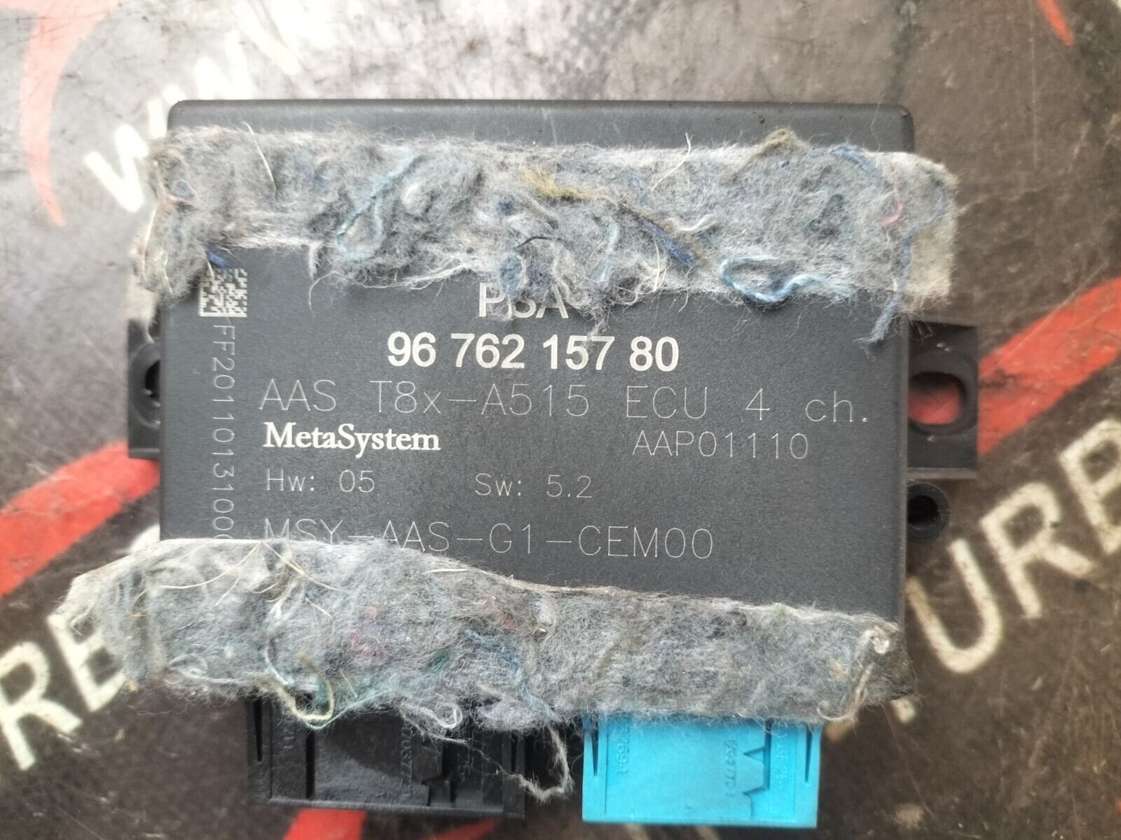 CALCULATEUR AIDE AU STATIONNEMENT CITROEN DS3  1.6 THP  9676215780