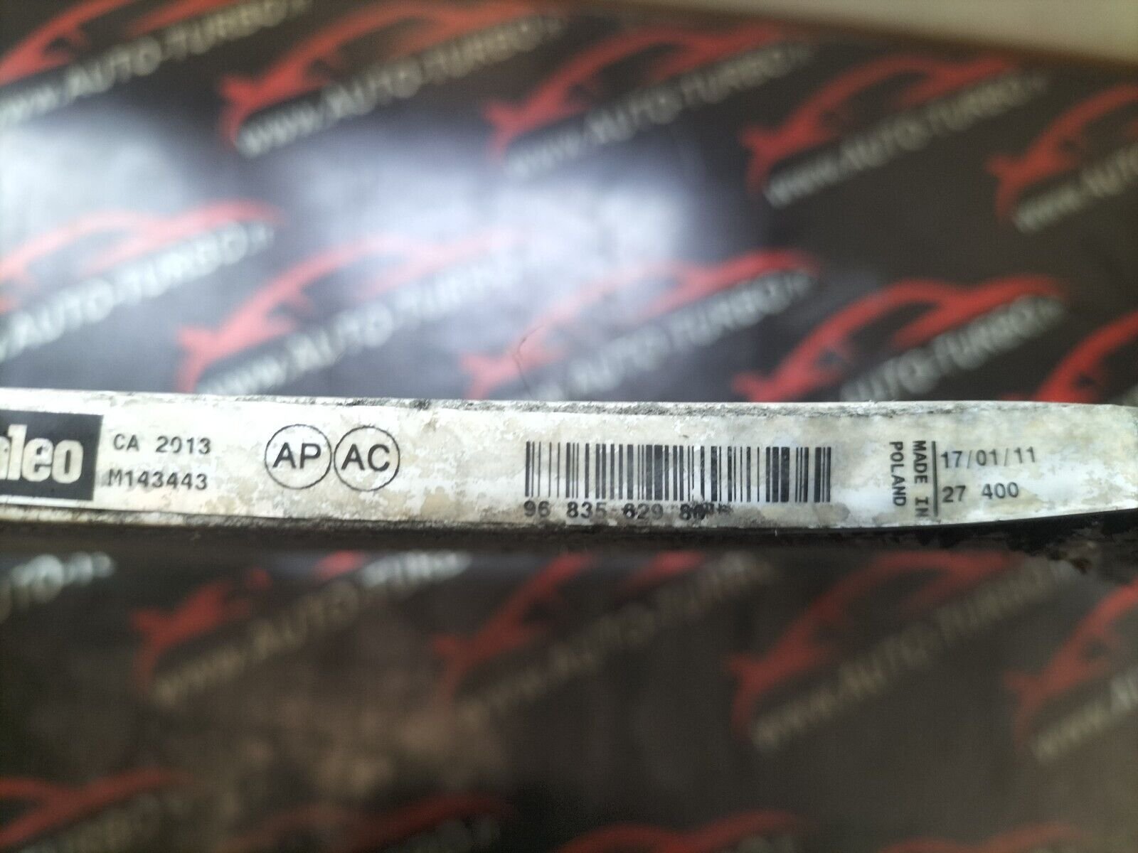 RADIATEUR/CONDENSEUR DE CLIM CITROEN DS3 1.6 THP 9683562980