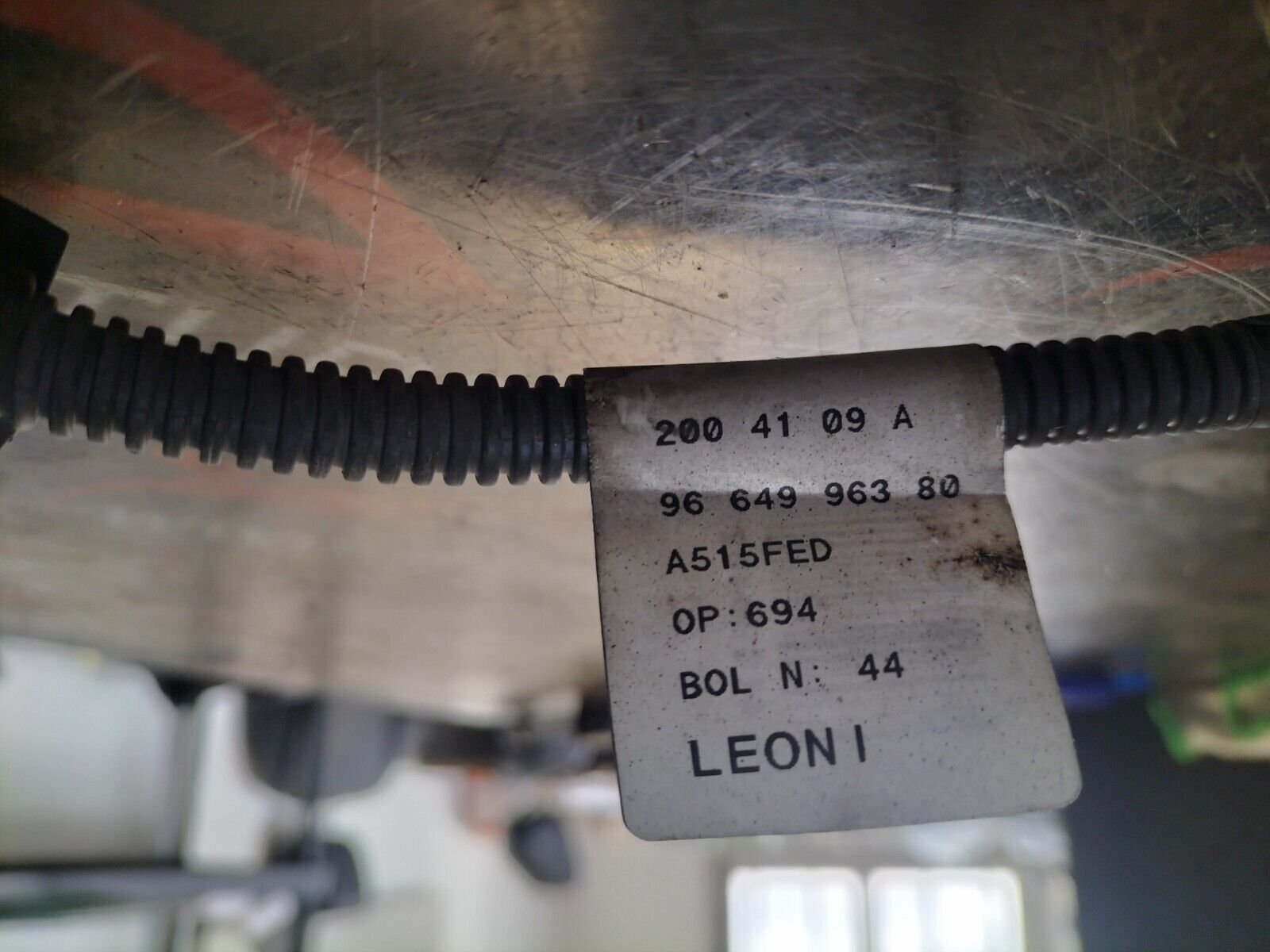 CABLE ANTIBRUILLARD AVD CITROEN DS3 1.6 THP 9664996380