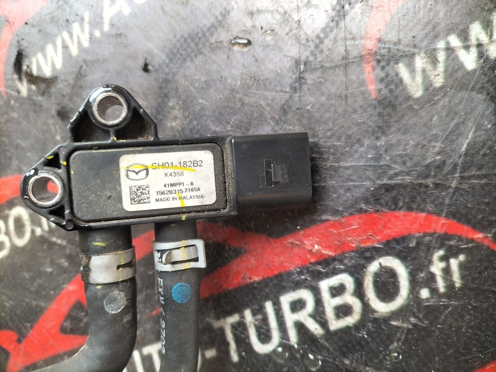 CAPTEUR DE PRESSION GAZ D'ECHAPPEMENT  MAZDA CX5 2.2 D 150 CH SH01182B2