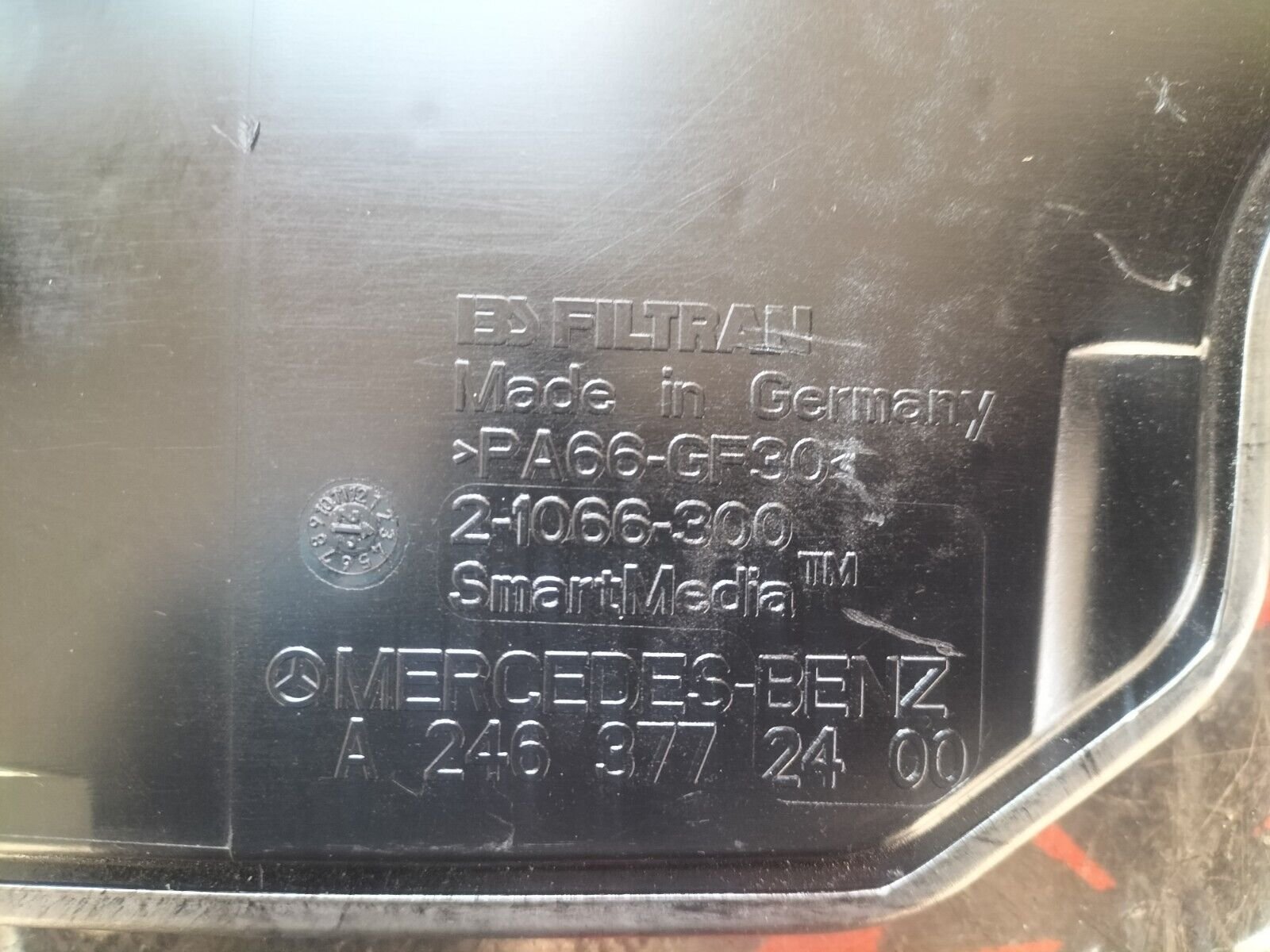 BOITIER FILTRE A HUILE TRANSMISSION AUTOMATIQUE A2463772400