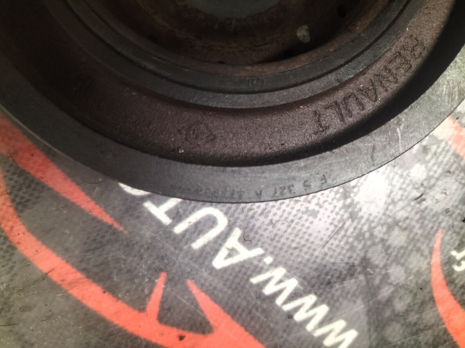 POULIE DE VILEBREQUIN  RENAULT 1.5 DCI  A477938