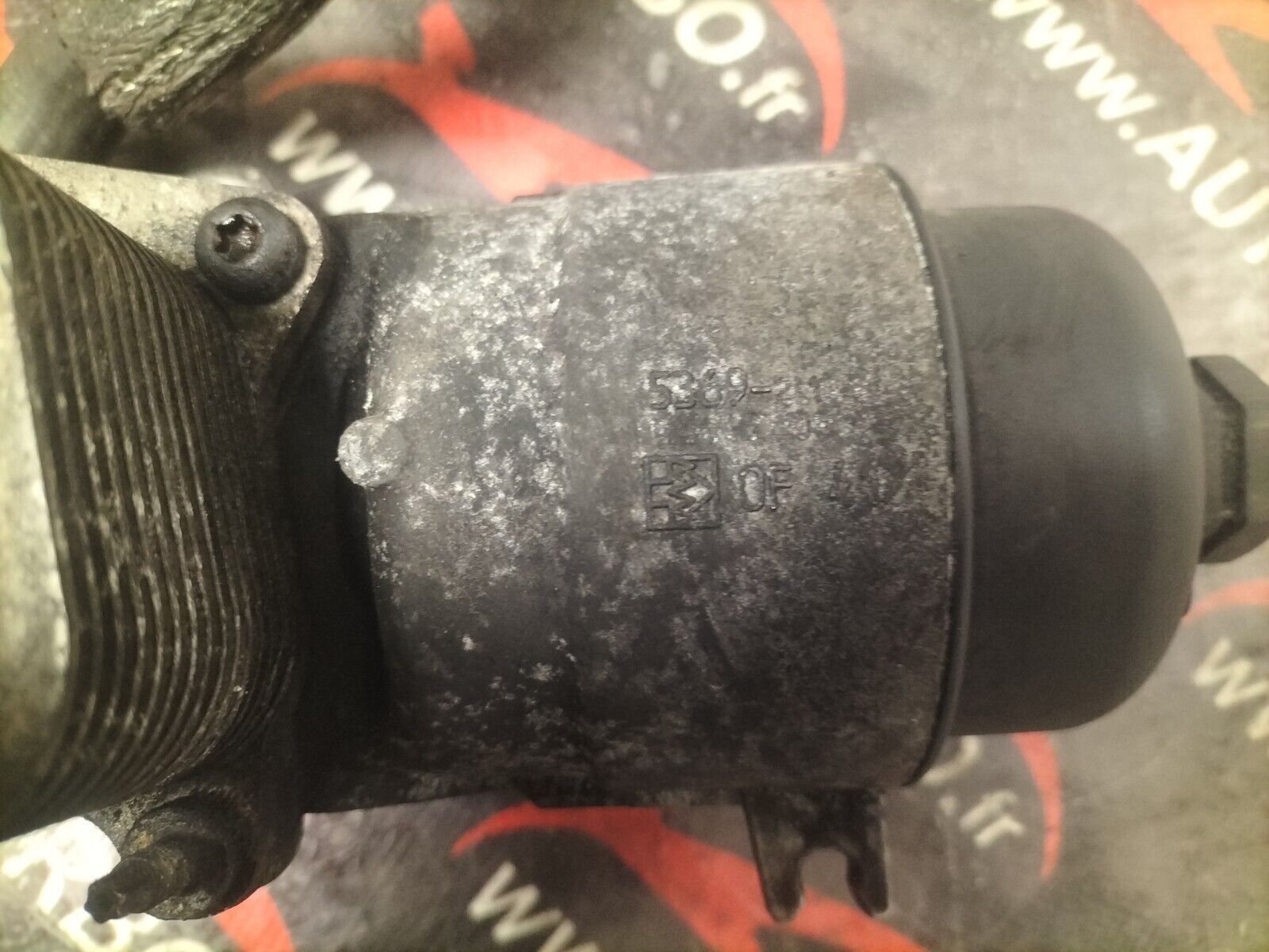 SUPPORT REFROIDISSEUR FILTRE A HUILE PSA 1.6 HDI