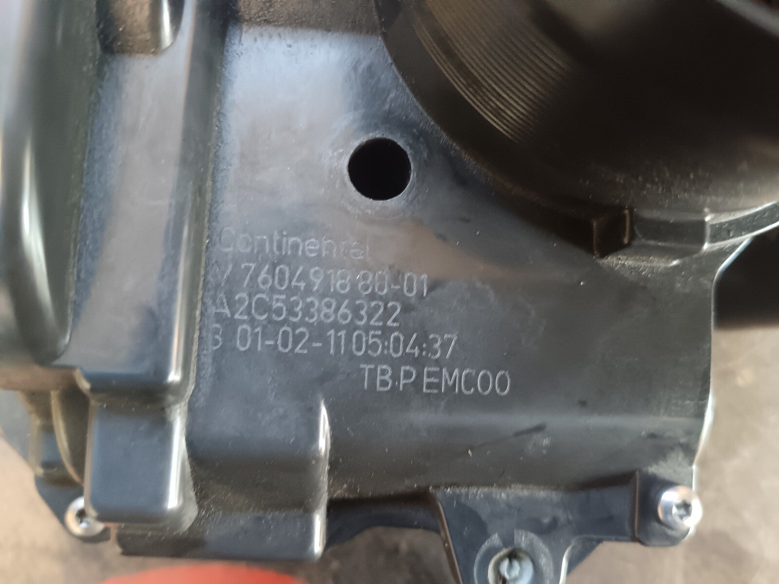 BOITIER PAPILLON   CITROEN DS3 1.6 THP 156 CH A2C53386322, V760491880-01