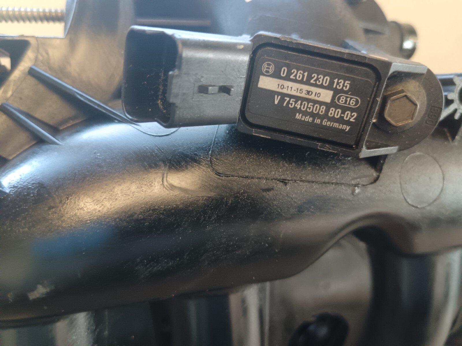 COLLECTEUR D'ADMISSION  CITROEN DS3 1.6 THP 156 CH V759507