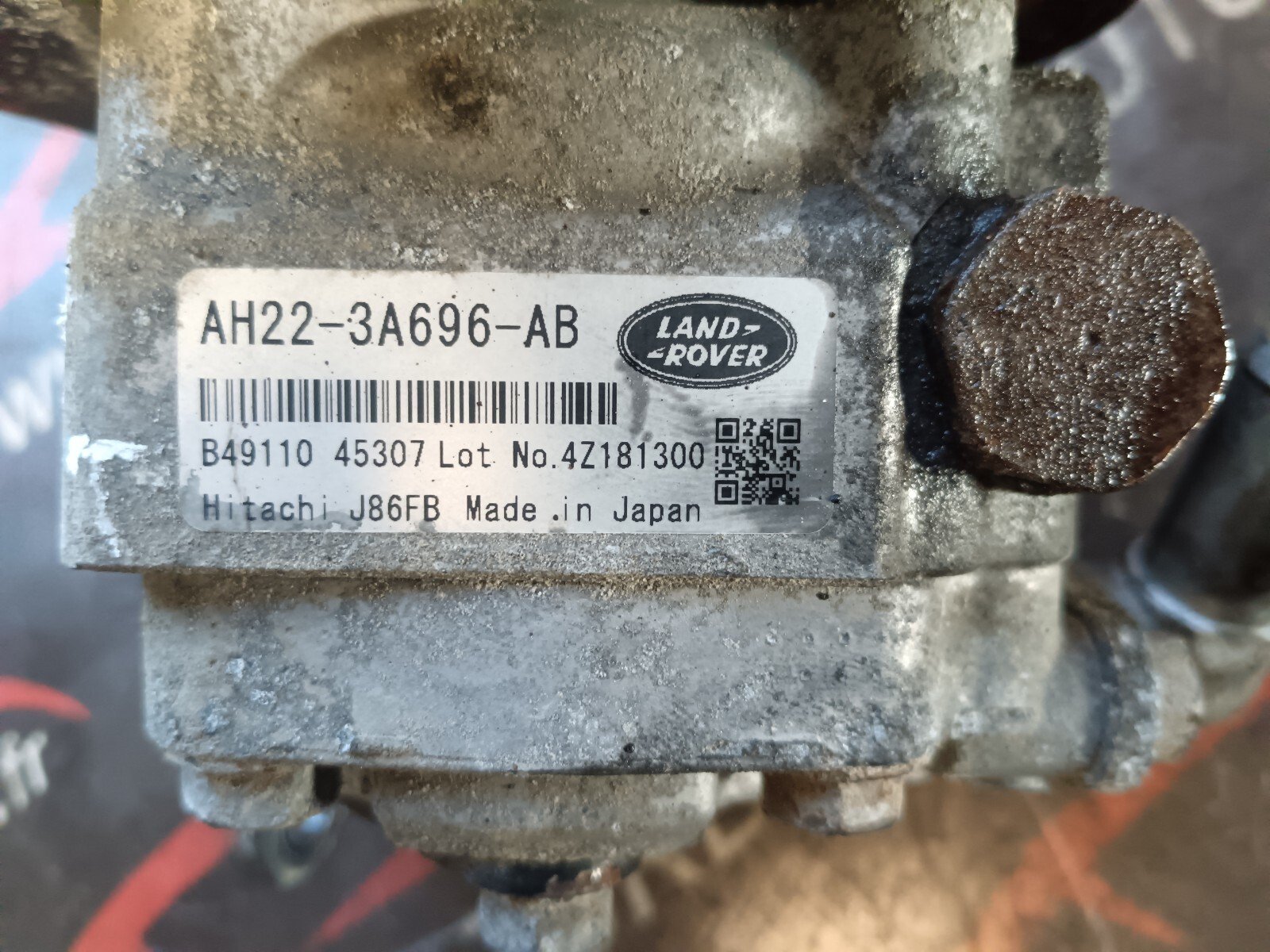 POMPE DE DIRECTION ASSISTE RANGE ROVER SPORT 3.0 TDV6 306DT AH223A696AB