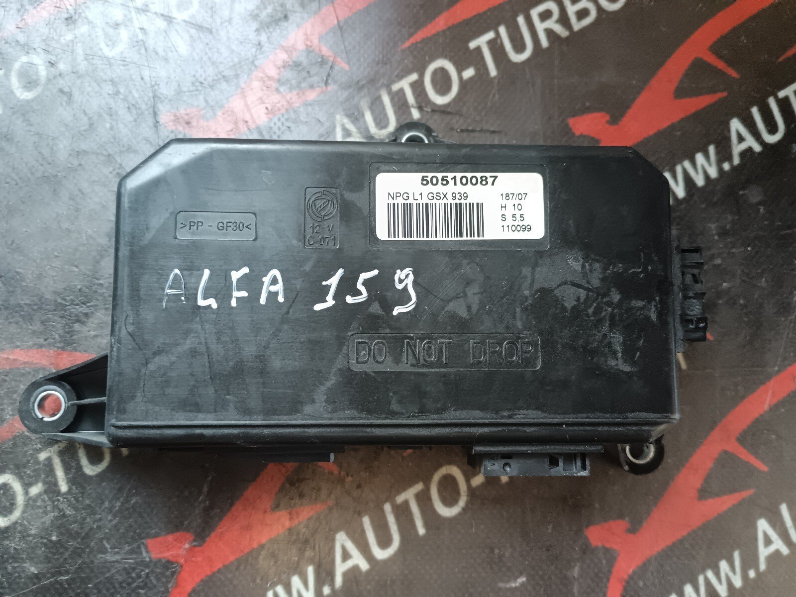 MODULE ELECTRONIQUE ALFA ROMEO 159 2.4 JTD TI 50510087