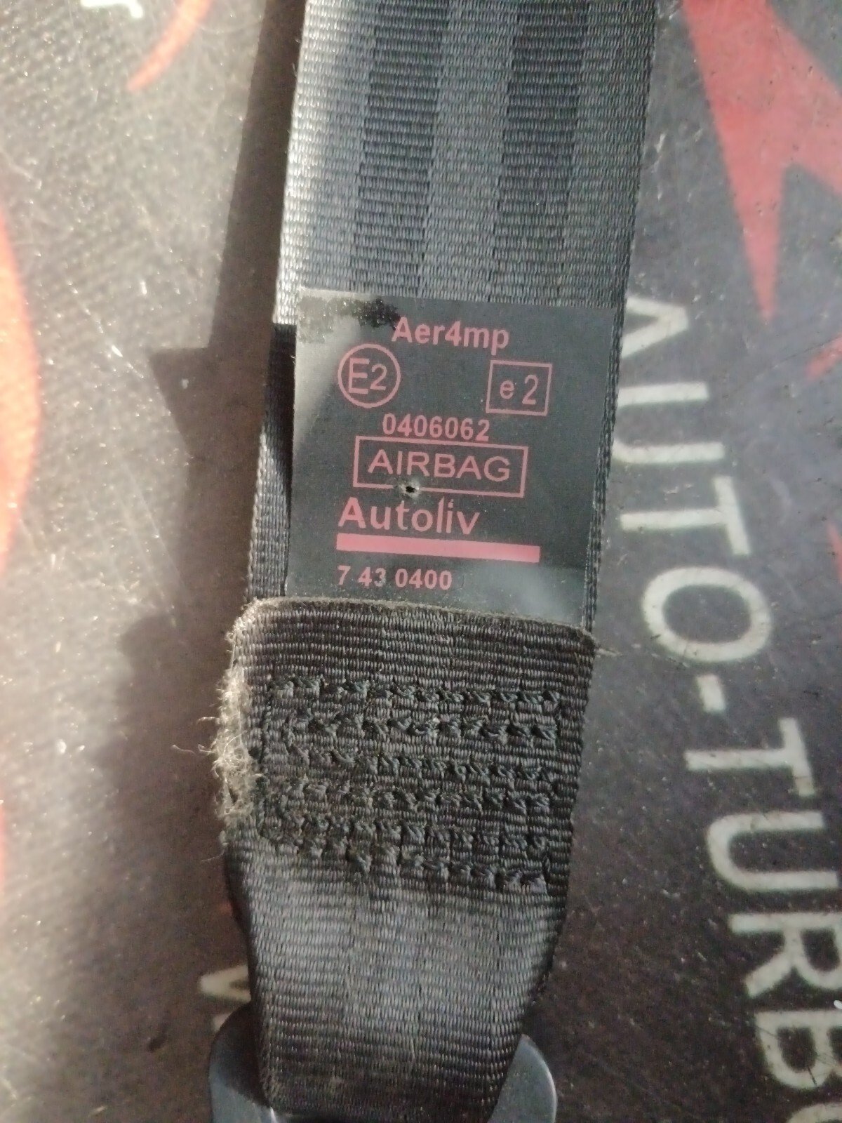 CEINTURE DE SECURITE  PEUGEOT 308 I AVANT DROITE 96569048XX