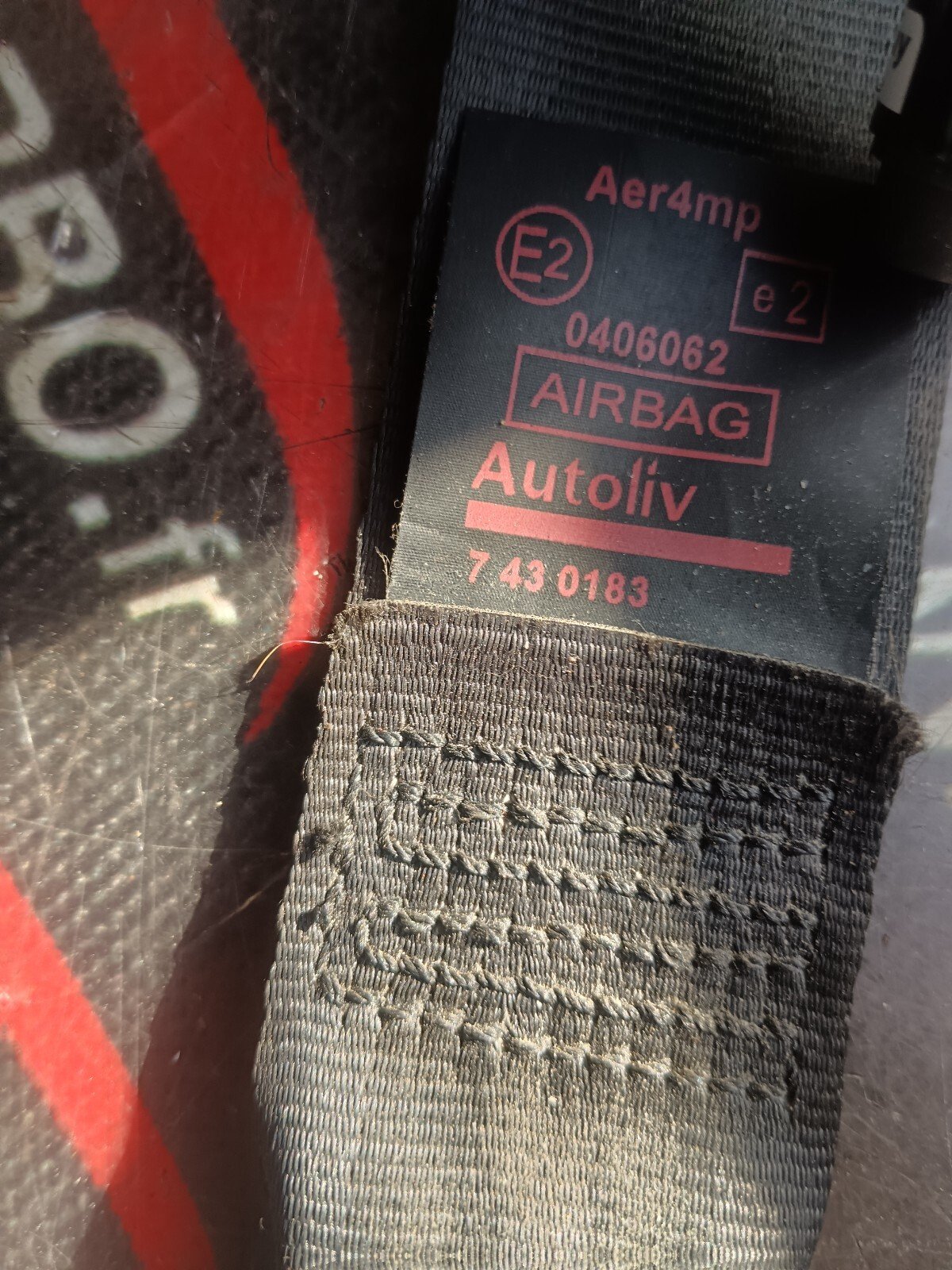 CEINTURE DE SECURITE  PEUGEOT 308 I AVANT GAUCHE  96568574XX