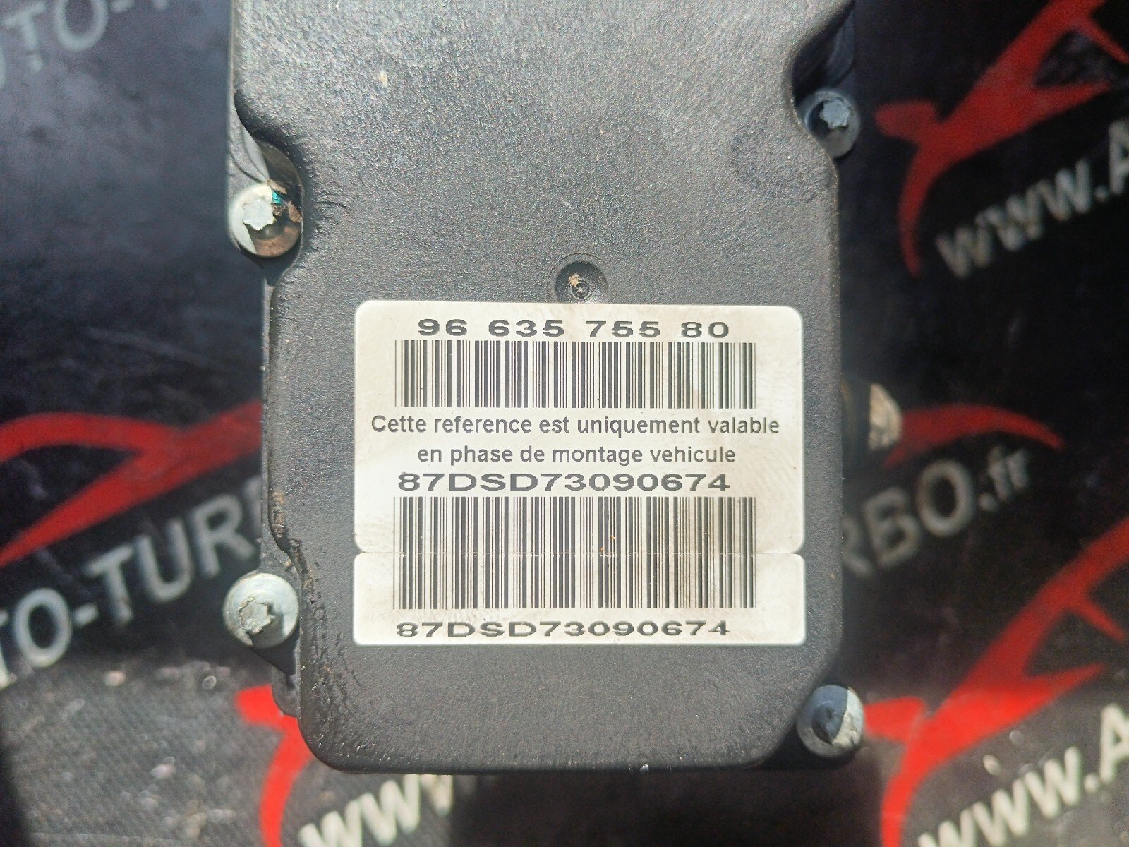 POMPE ABS  PEUGEOT 308 I 1.6 HDI 90 CH 9660107180 , 0265800555