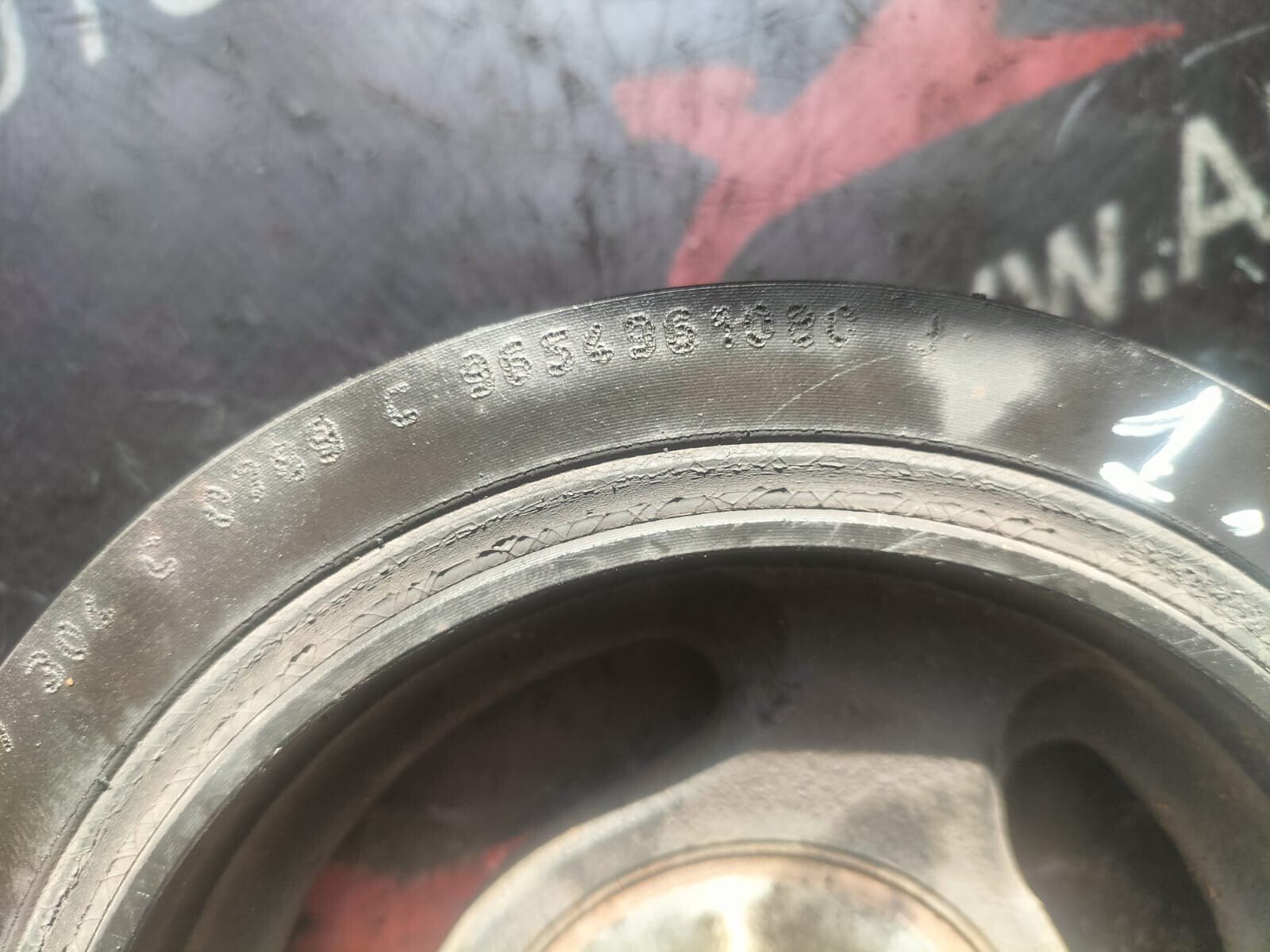 POULIE D'AMPER  PEUGEOT 308 I 1.6 HDI 90 CH 9654961080