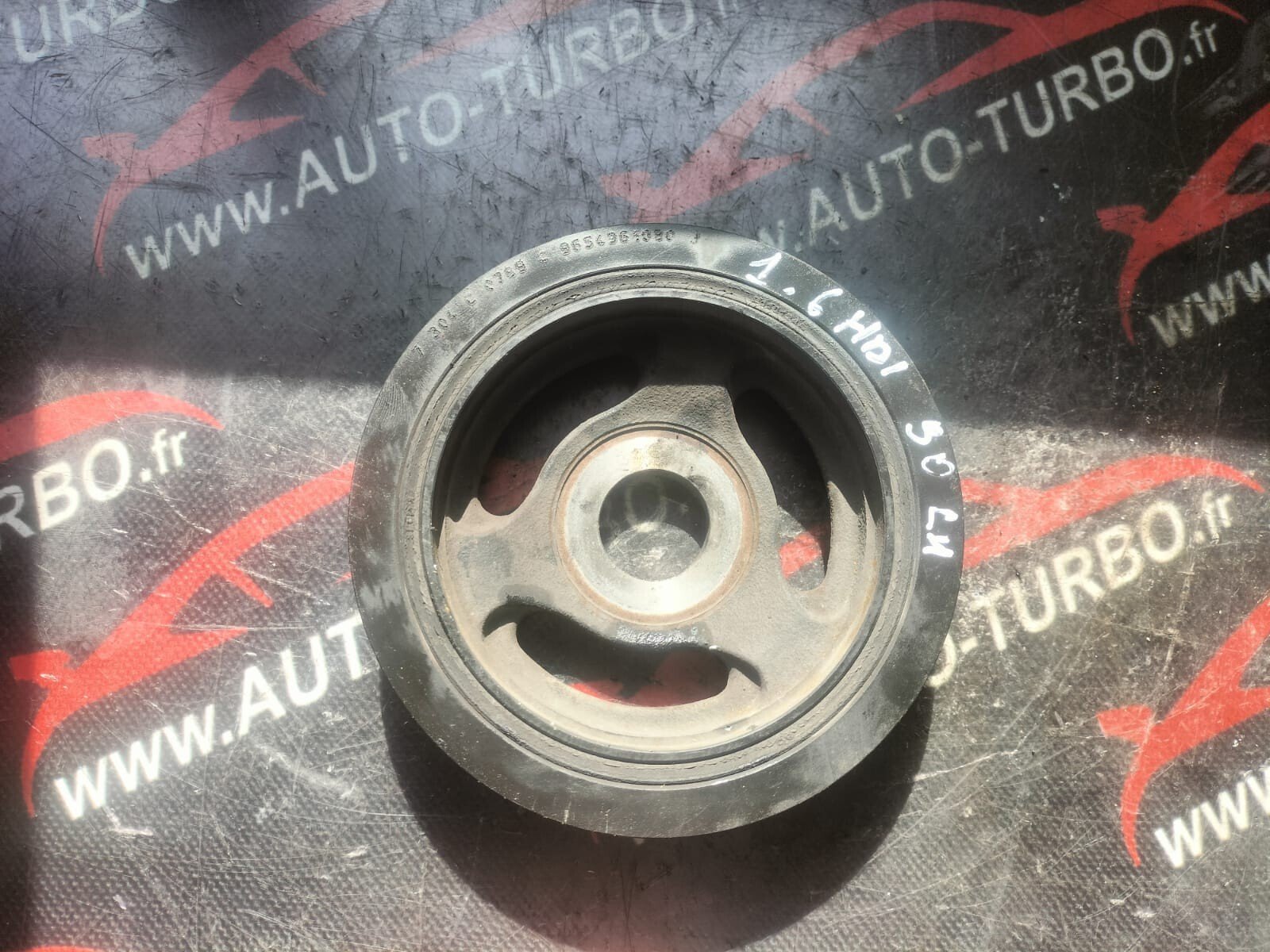 POULIE D'AMPER  PEUGEOT 308 I 1.6 HDI 90 CH 9654961080