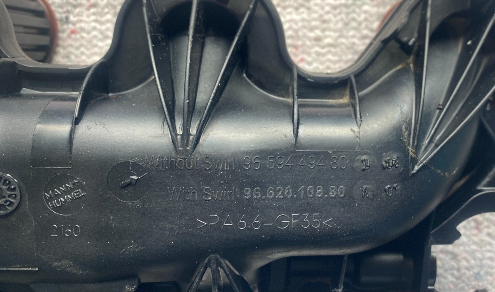 Le Collecteur D'Admission Land Range Rover Evoque L538 2.2 D 9659449480